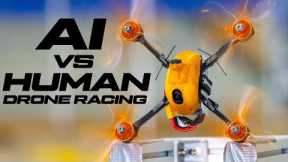 AI Vs Human Drone Race - Zurich University