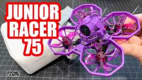 Beginner Fpv Racing Drone - NVISION Junior Racer 75 - REVIEW & FLIGHTS