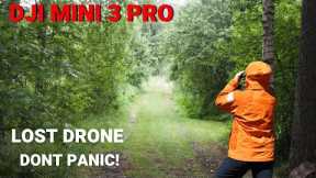Find my drone DJI Mini 3 Pro - These FEW tips you might not know.
