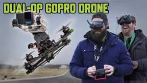 Dual-Operator, Two Axis GoPro Gimbal for FPV Drones