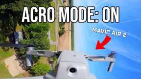 😢 Redneck Turns Mavic Air 2 into High Speed FPV Drone // DJI Mavic Air 2 FPV Sleeper Build